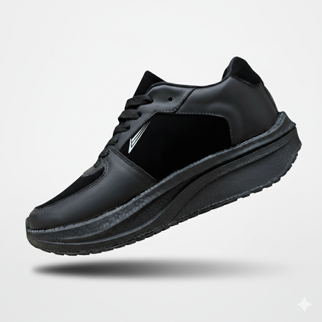 TÊNIS FILLON LEATHER BLACK - COURO LEGÍTIMO