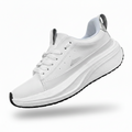 TÊNIS LEATHER WHITE SILVER - COURO LEGÍTIMO