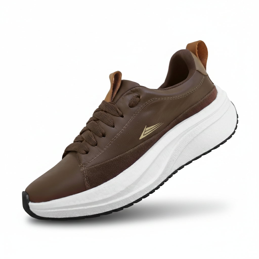 TÊNIS FILLON LEATHER MARROM - COURO LEGÍTIMO